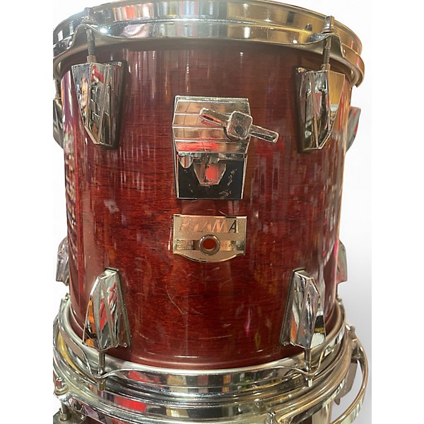 Used TAMA 4 Piece Grandstar CUstom Trans Red Drum Kit