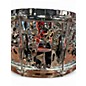 Used Gretsch Drums 14in Brooklyn Chrome over Brass Snare Chrome Drum