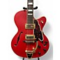 Used D'Angelico Deluxe 175 Fiesta Red Hollow Body Electric Guitar