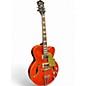 Used Ibanez AF75D Orange Hollow Body Electric Guitar