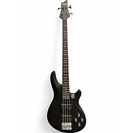 Used Schecter Guitar Research C4 4 String Black Electric Bass Guitar