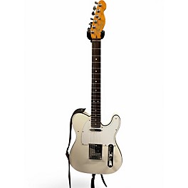 Used Fender American Ultra Telecaster Pearl White Solid Body Electric Guitar