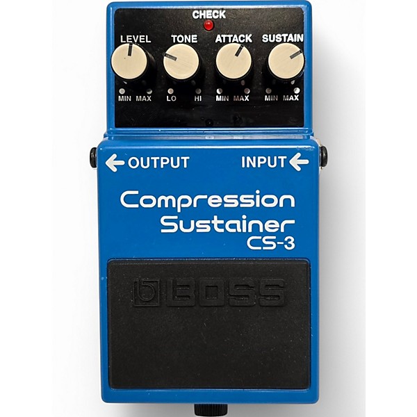 Used BOSS CS3 Compressor Sustainer Effect Pedal