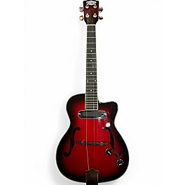 Used Sound Smith ELECTRIC UKELELE Chrome Red Ukulele