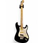 Used 1980s Fender Stratocaster Black Solid Body Electric Guitar thumbnail