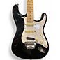 Used 1980s Fender Stratocaster Black Solid Body Electric Guitar