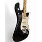 Used 1980s Fender Stratocaster Black Solid Body Electric Guitar
