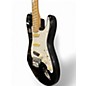 Used 1980s Fender Stratocaster Black Solid Body Electric Guitar