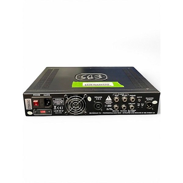 Used EBS Reidmar 752 Tube Bass Amp Head