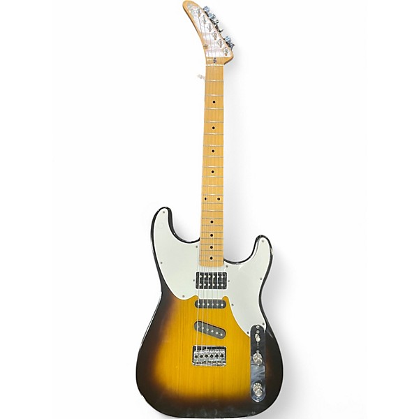 Used Robin Meldey 2 Color Sunburst Solid Body Electric Guitar