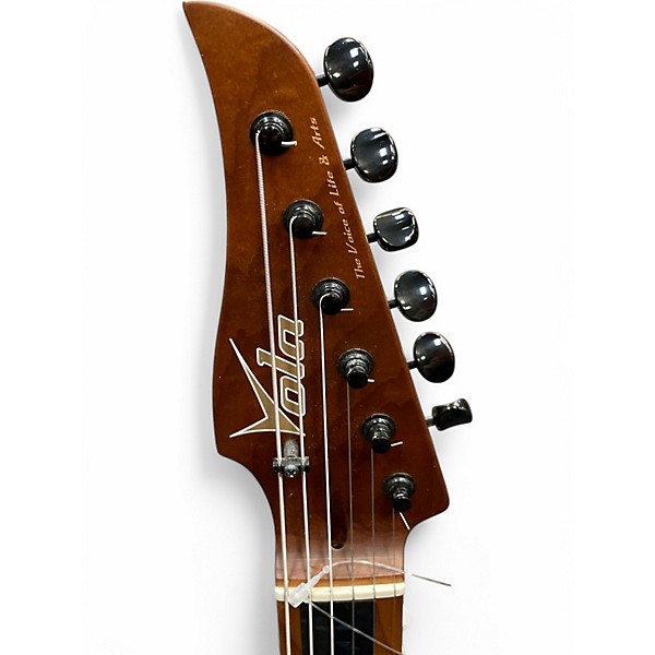 Used Vola OZ 24 SRM White Solid Body Electric Guitar