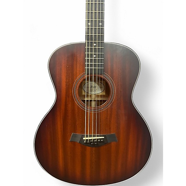 Used Taylor 326e Baritone shaded edge burst Acoustic Electric Guitar
