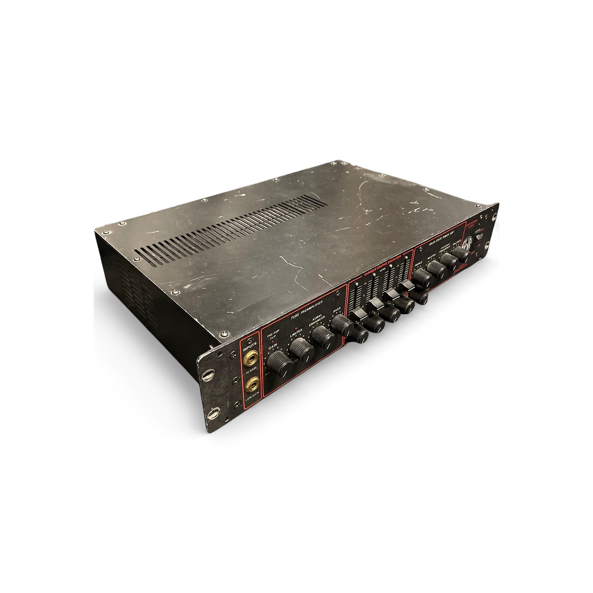 ベース SWR SM400 SWR SM-400 Bass Guitar Rack Mount Graphic EQ Equalizer Solid