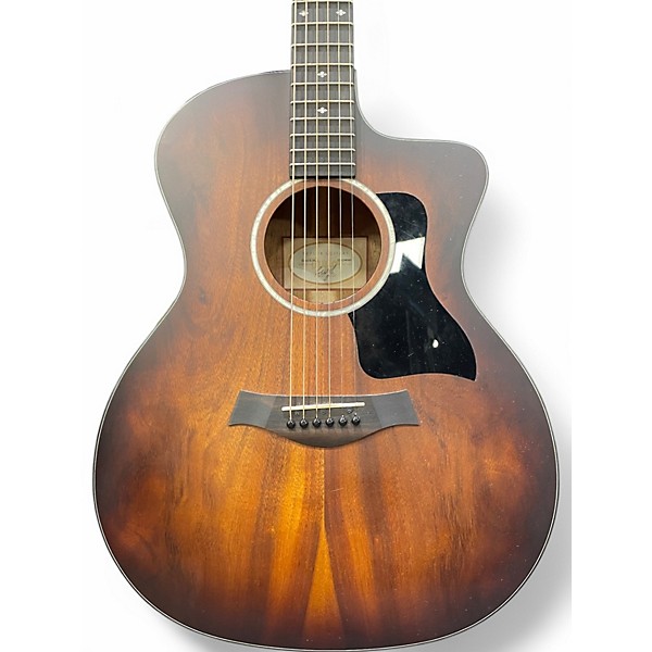 Used Taylor 224CEKDLX Natural Acoustic Electric Guitar