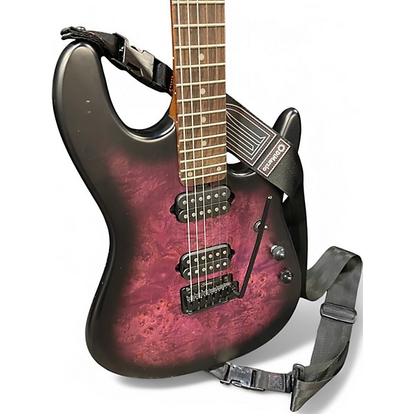 Used Sterling by Music Man Jason Richardson Cutlass Signature PURPLE Solid Body Electric Guitar