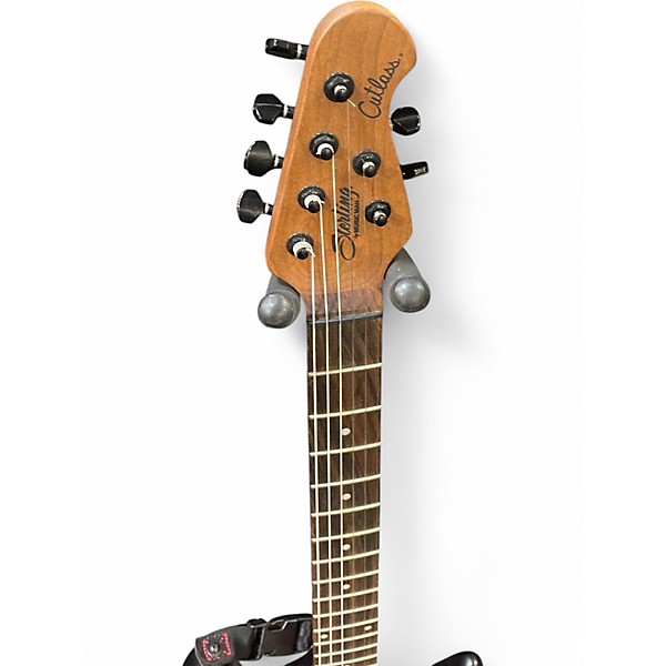 Used Sterling by Music Man Jason Richardson Cutlass Signature PURPLE Solid Body Electric Guitar