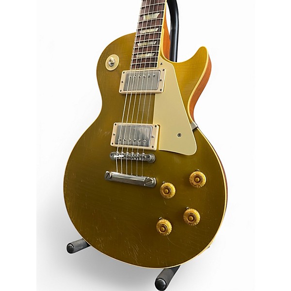Used Gibson 57' LES PAUL MURPHY LAB Gold Top Solid Body Electric Guitar