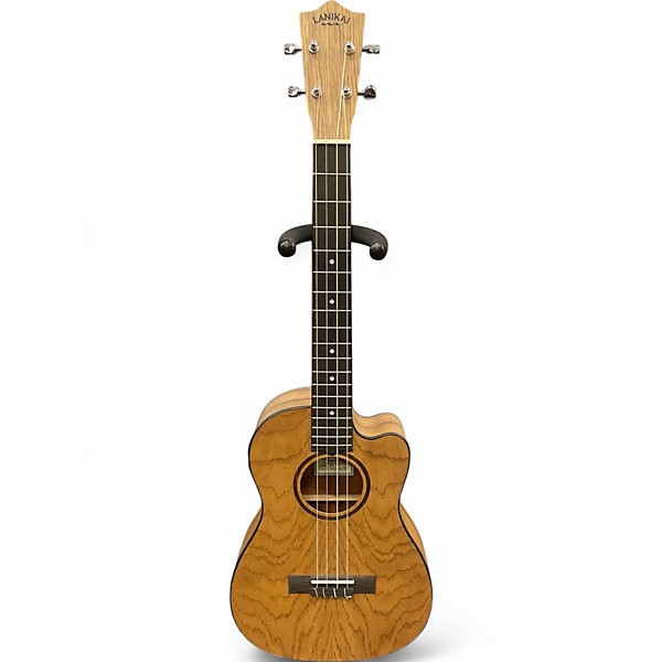 Used Lanikai OA-CEB Baritone Ukelel Oak Ukulele