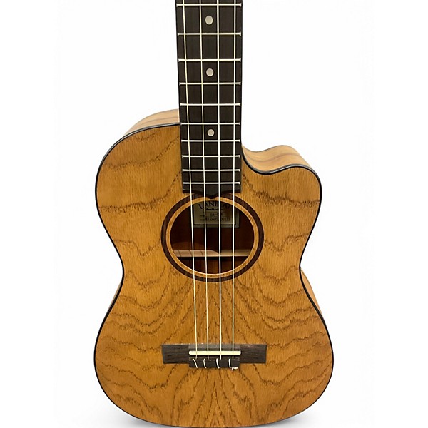 Used Lanikai OA-CEB Baritone Ukelel Oak Ukulele