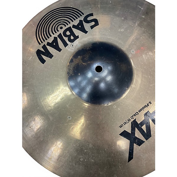 Used SABIAN 16in AAX Xplosion Crash Cymbal
