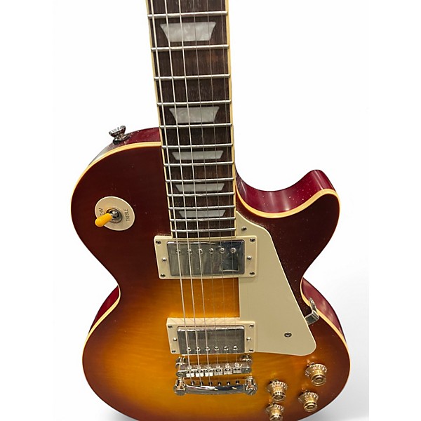 Used Epiphone 1959 Reissue Les Paul Standard 2 Tone Sunburst Solid Body Electric Guitar