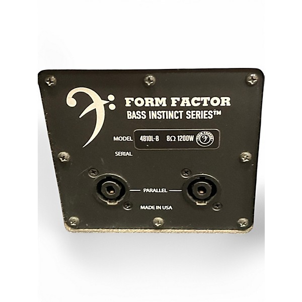 Used Form Factor 4B10L-8 Bass Cabinet