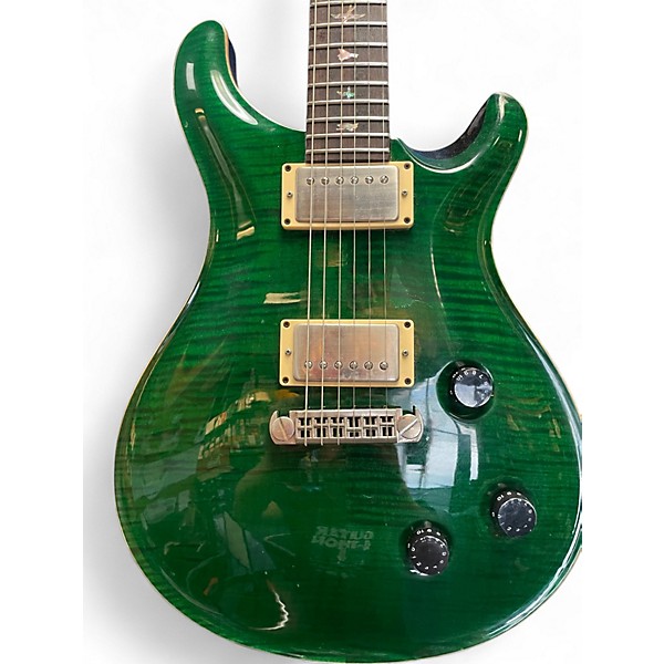 Used PRS Custom 22 Emerald Green Solid Body Electric Guitar