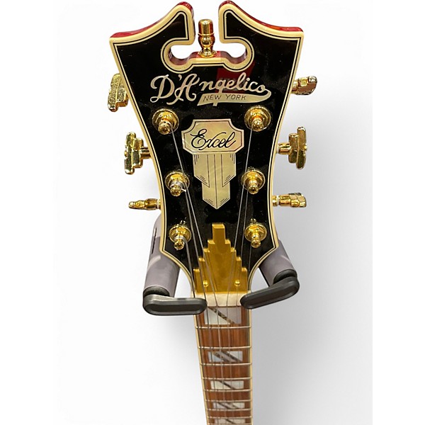 Used D'Angelico EX-DCTP RED Hollow Body Electric Guitar