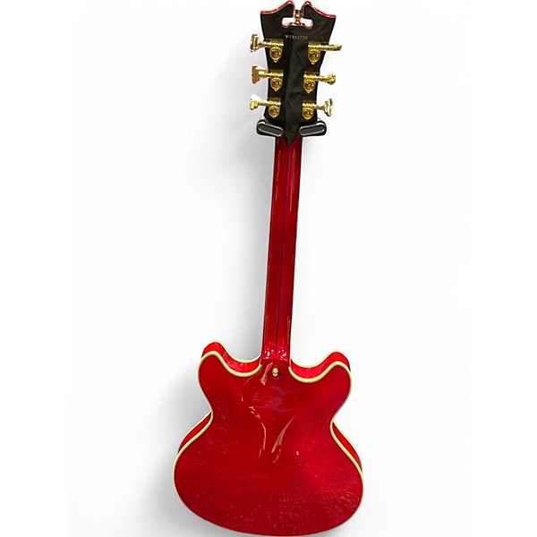 Used D'Angelico EX-DCTP RED Hollow Body Electric Guitar