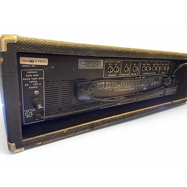 Used Sunn Coliseum 300 Bass Amp Head | Guitar Center