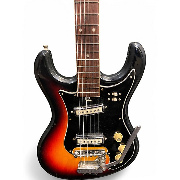 Used Fender Standard Stratocaster 3 Color Sunburst Solid Body Electric Guitar