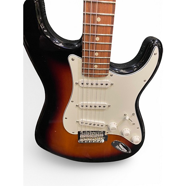 Used Fender Standard Stratocaster 3 Color Sunburst Solid Body Electric Guitar