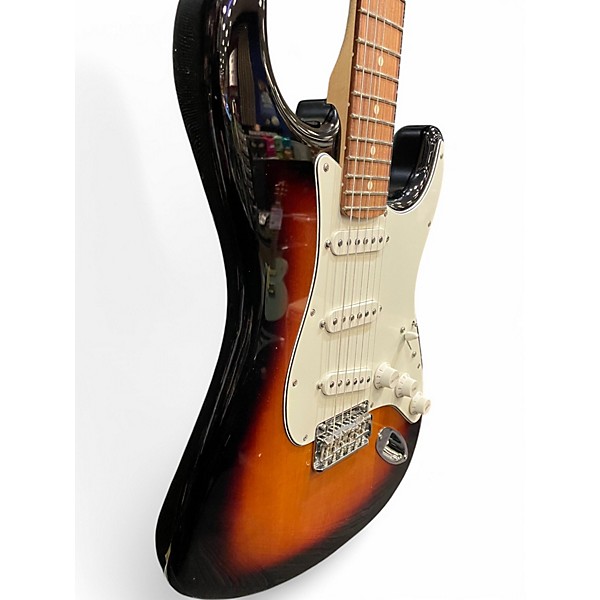 Used Fender Standard Stratocaster 3 Color Sunburst Solid Body Electric Guitar