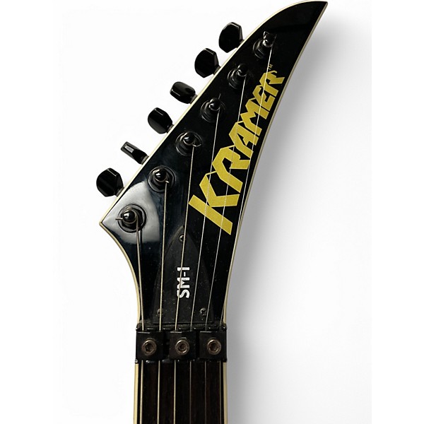 Used Kramer SM-1 Black Solid Body Electric Guitar