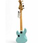 Used Allen Eden JAZZ BASS V Sonic Blue Electric Bass Guitar