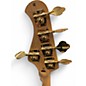 Used Allen Eden JAZZ BASS V Sonic Blue Electric Bass Guitar