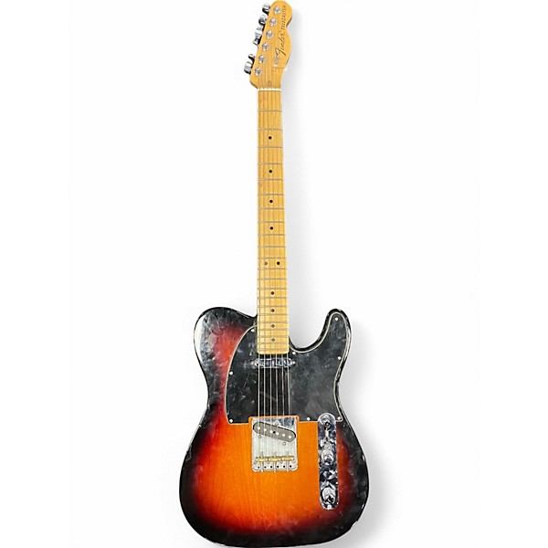 Used Fender American Standard Telecaster Sunburst Solid Body Electric Guitar