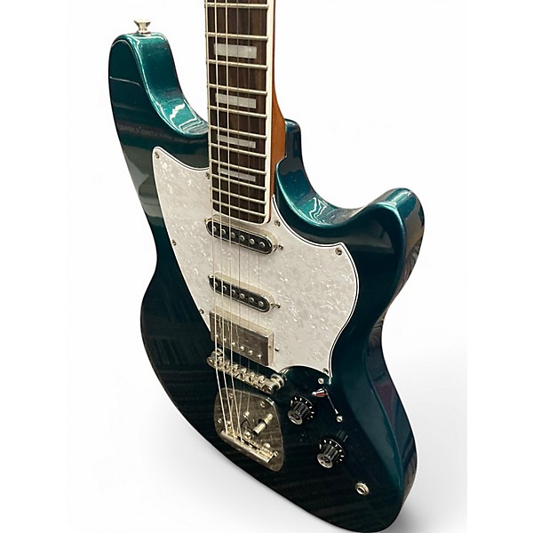 Used Guild surfliner deluxe Metallic Green Solid Body Electric Guitar