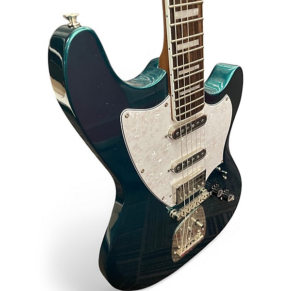 Used Guild surfliner deluxe Metallic Green Solid Body Electric Guitar