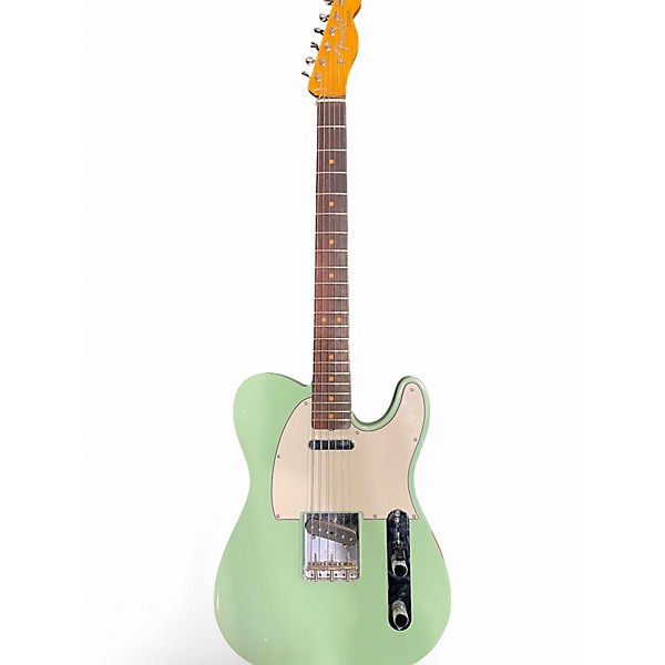 Used Fender American Vintage II 1963 Telecaster Surf Green Solid Body Electric Guitar,New Products : American Fashion Style Bags On Sale