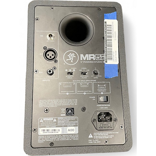Used Mackie MR524 Powered Monitor