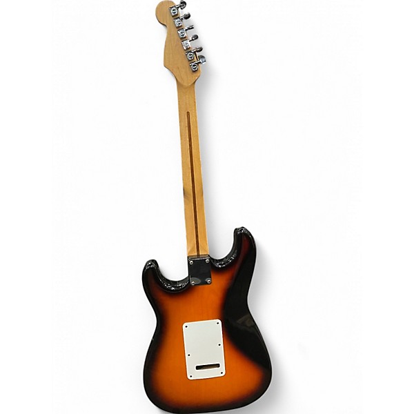 Used Fender Stratocaster 2 Tone Sunburst Solid Body Electric Guitar