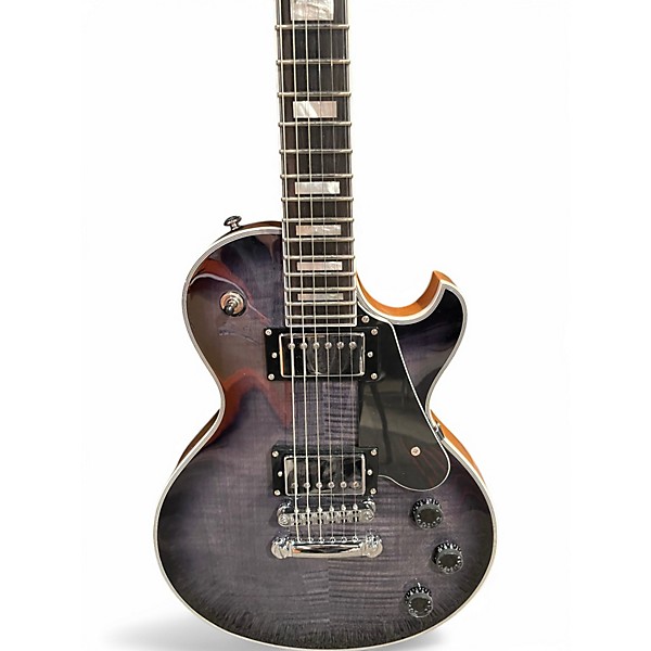 Used 2024 Schecter Guitar Research Solo-II Custom Trans Black Burst Solid Body Electric Guitar