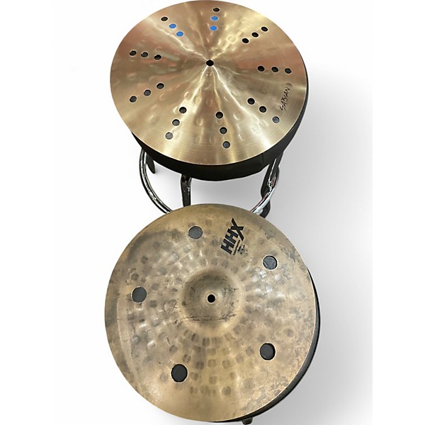 Used SABIAN 14in HHX 14" Compression Hats Cymbal
