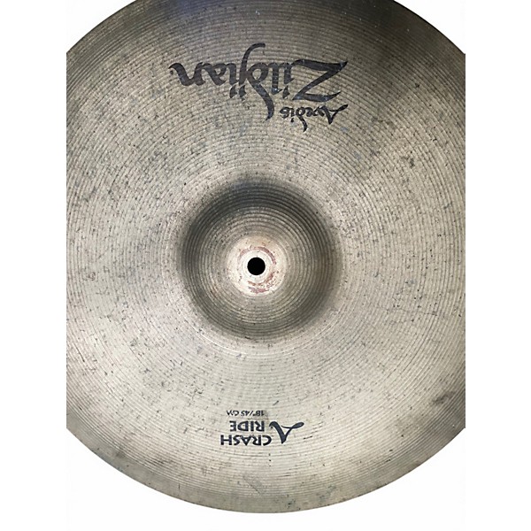 Used Zildjian 18in A Series Crash Ride Cymbal