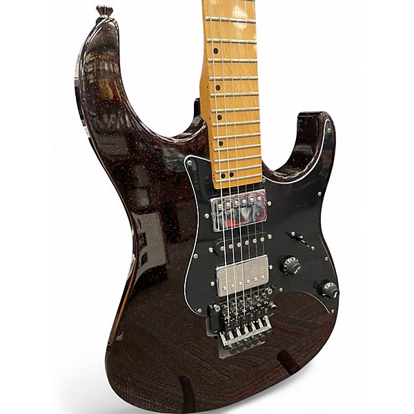 Used Washburn MG44 BLACK CHERRY SPARKLE Solid Body Electric Guitar