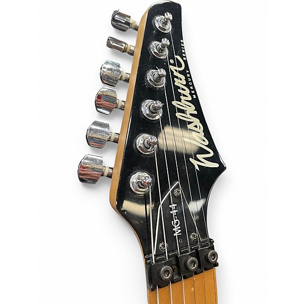 Used Washburn MG44 BLACK CHERRY SPARKLE Solid Body Electric Guitar