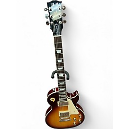 Used Gibson Les Paul Standard '60s Figured Top Bourbon Burst Solid Body Electric Guitar
