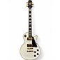 Used 2021 Epiphone Les Paul Custom Alpine White Solid Body Electric Guitar thumbnail