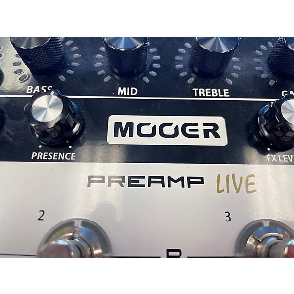 Used Mooer Pre Amp Live Effect Processor